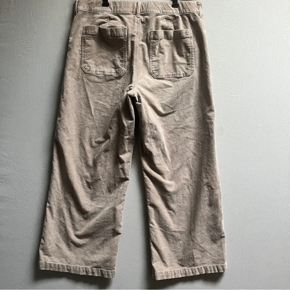 American Eagle Outfitters Low Rise Baggy Wide Leg Corduroy Pants Sz 14 - Picture 4 of 15